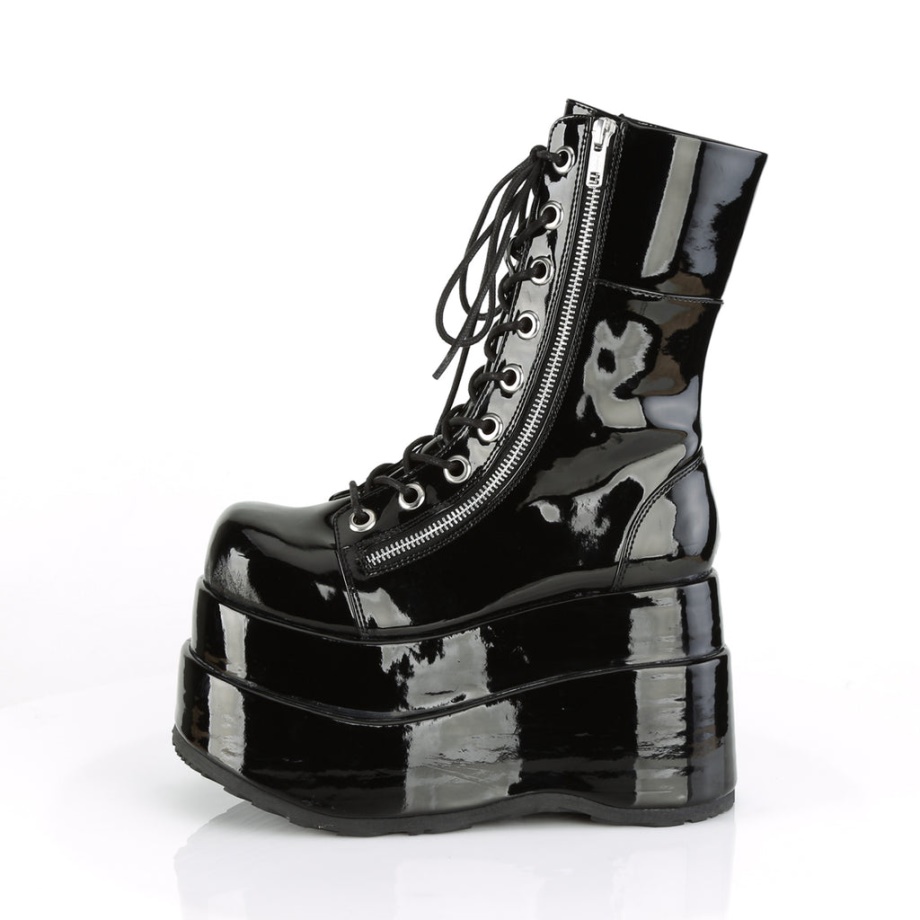 Bear-265 Black Patent Demonia Ireland