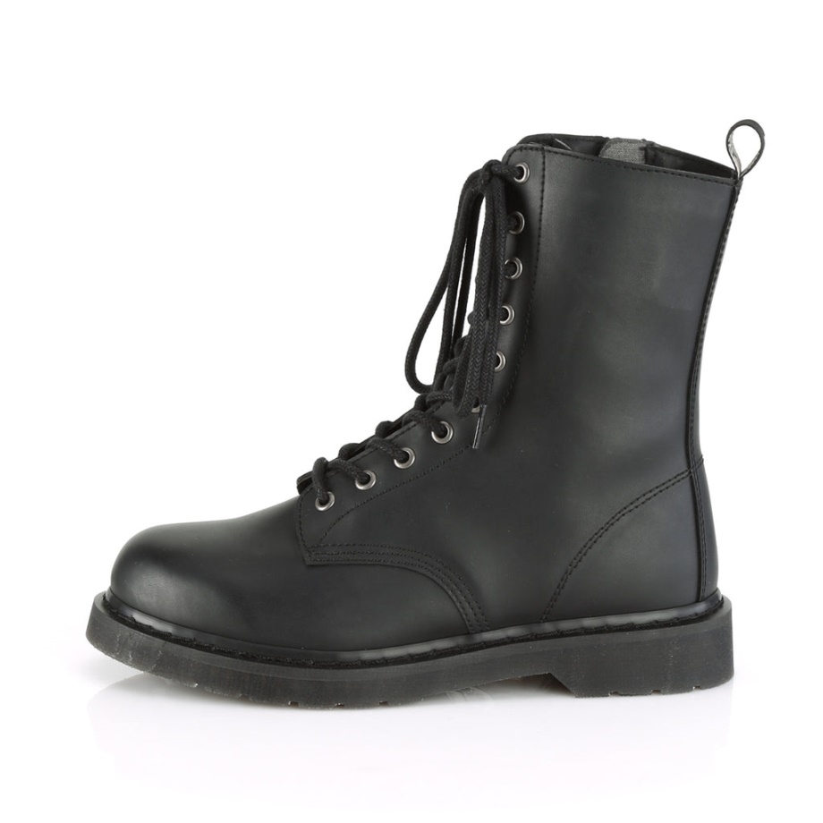Bolt-200 Demonia Ireland Black Vegan Leather