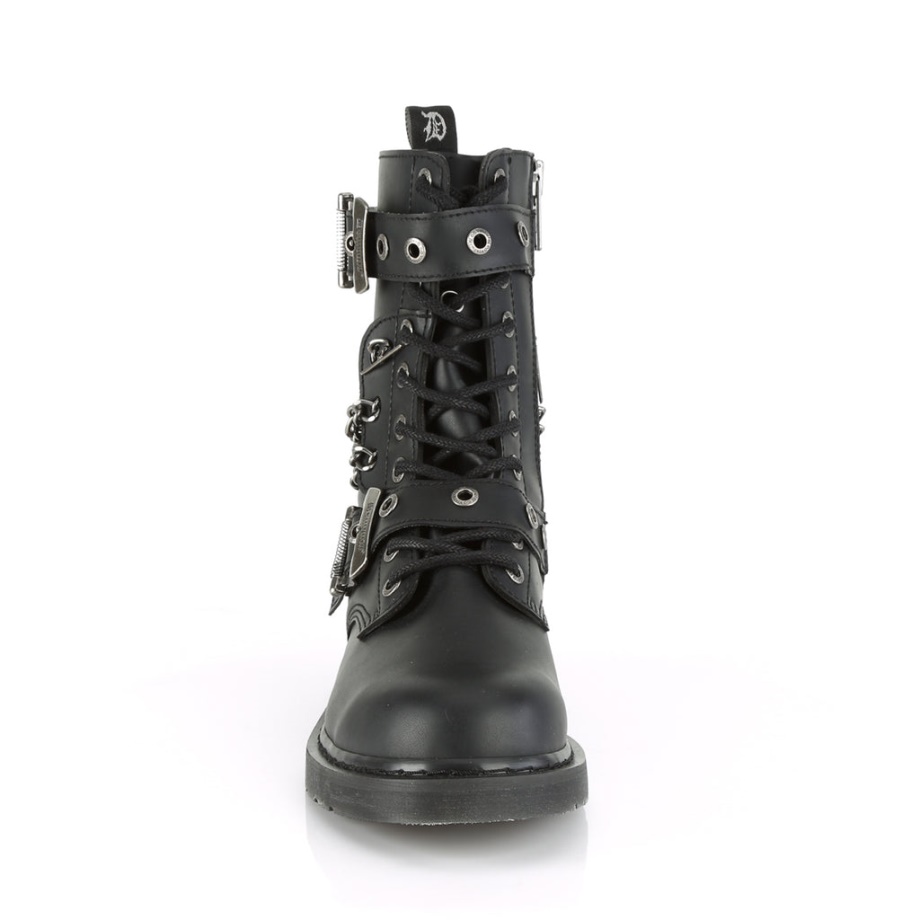 Bolt-250 Black Vegan Leather Demonia Ireland