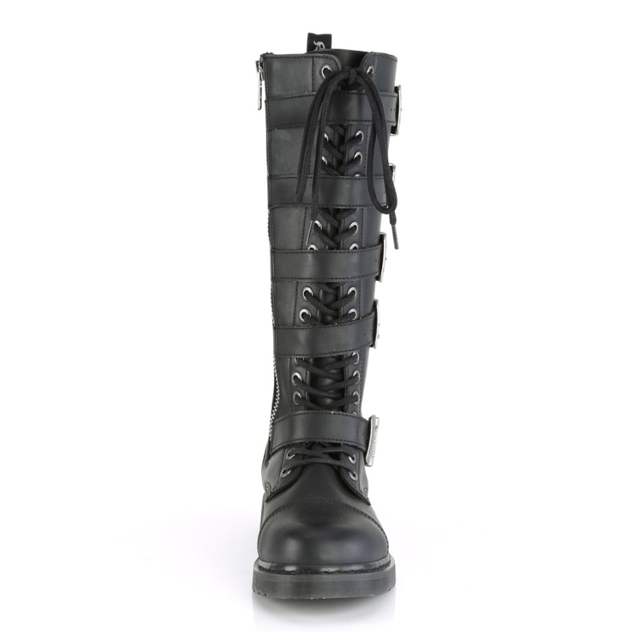 Bolt-425 Demonia Ireland Black Vegan Leather
