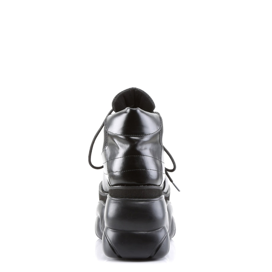 Boxer-01 Demonia Ireland Black Vegan Leather