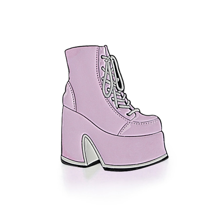 Camel-203 Enamel Pin Demonia Ireland Pink