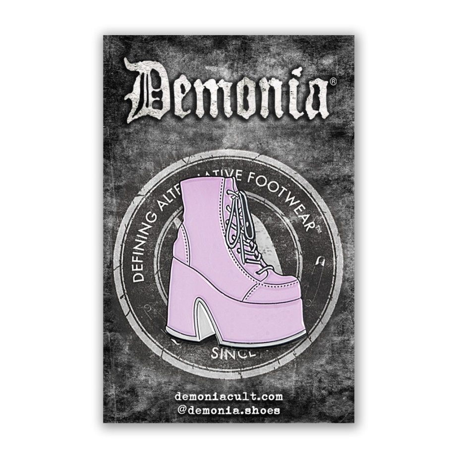 Camel-203 Enamel Pin Demonia Ireland Pink