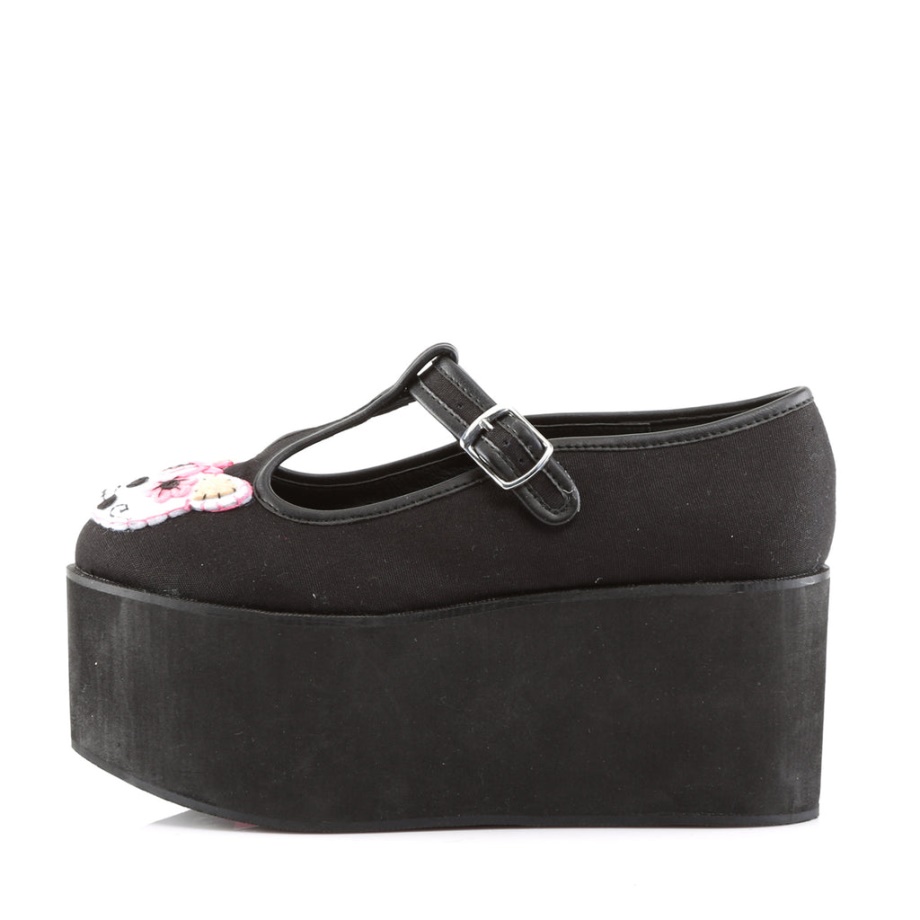 Click-04-1 Black Canvas Demonia Ireland