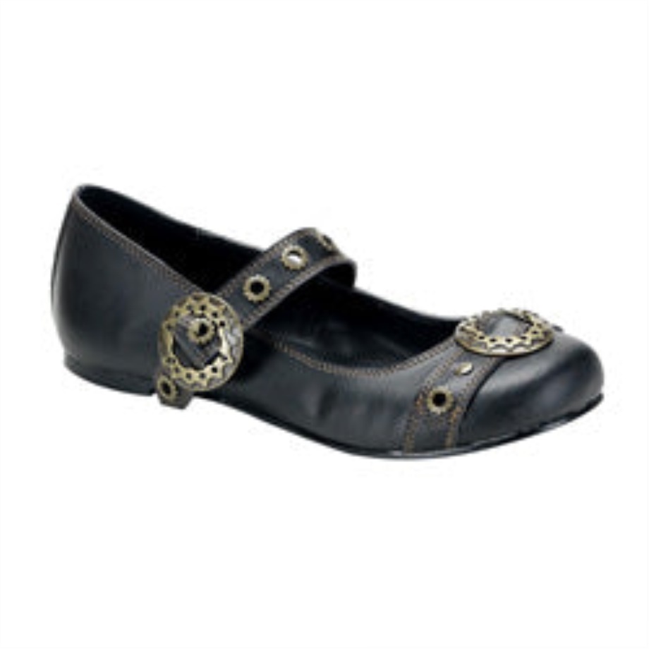 Daisy-09 Demonia Ireland Black Vegan Leather