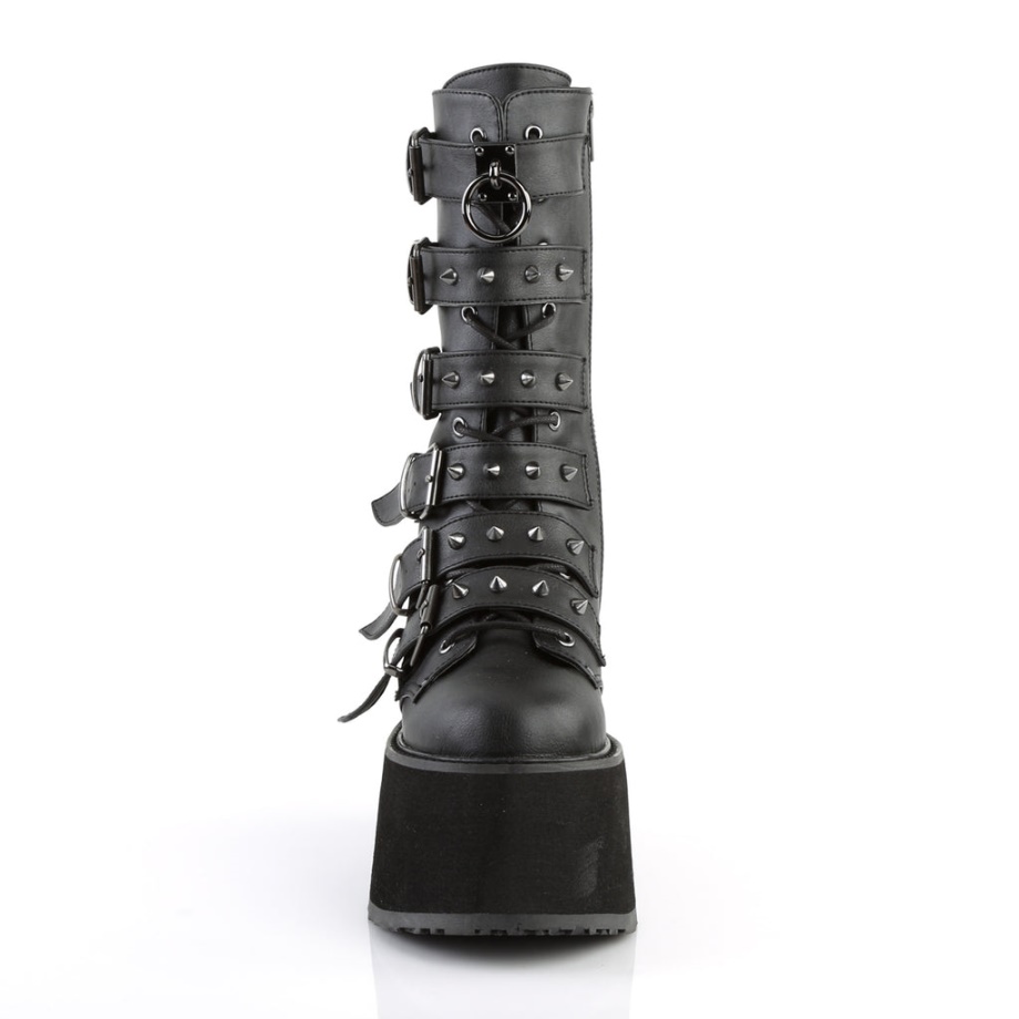 Damned-225 Black Vegan Leather Demonia Ireland