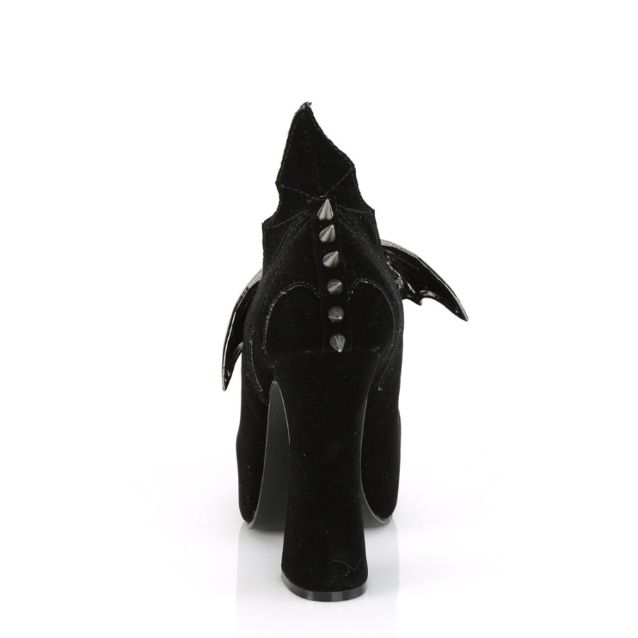 Demon-18 Black Velvet Demonia Ireland