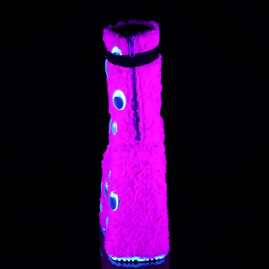 Demonia Ireland Black Faux Leather Sneeker-125