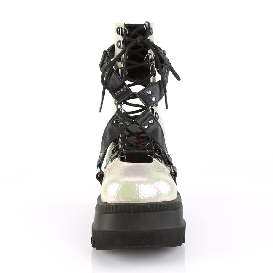 Demonia Ireland Black Vegan Leather Bolt-100