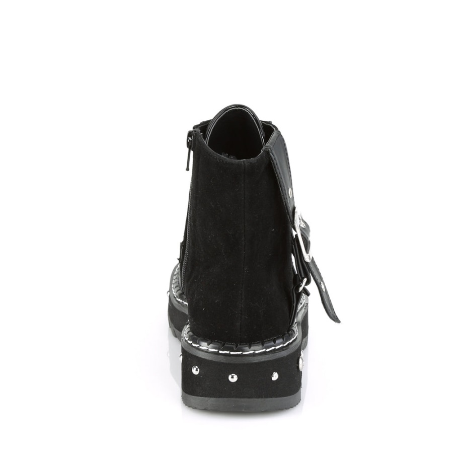 Demonia Ireland Black Vegan Leather Bratty-50