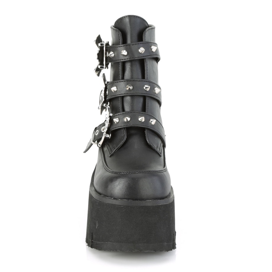 Demonia Ireland Black Vegan Leather Flip-05