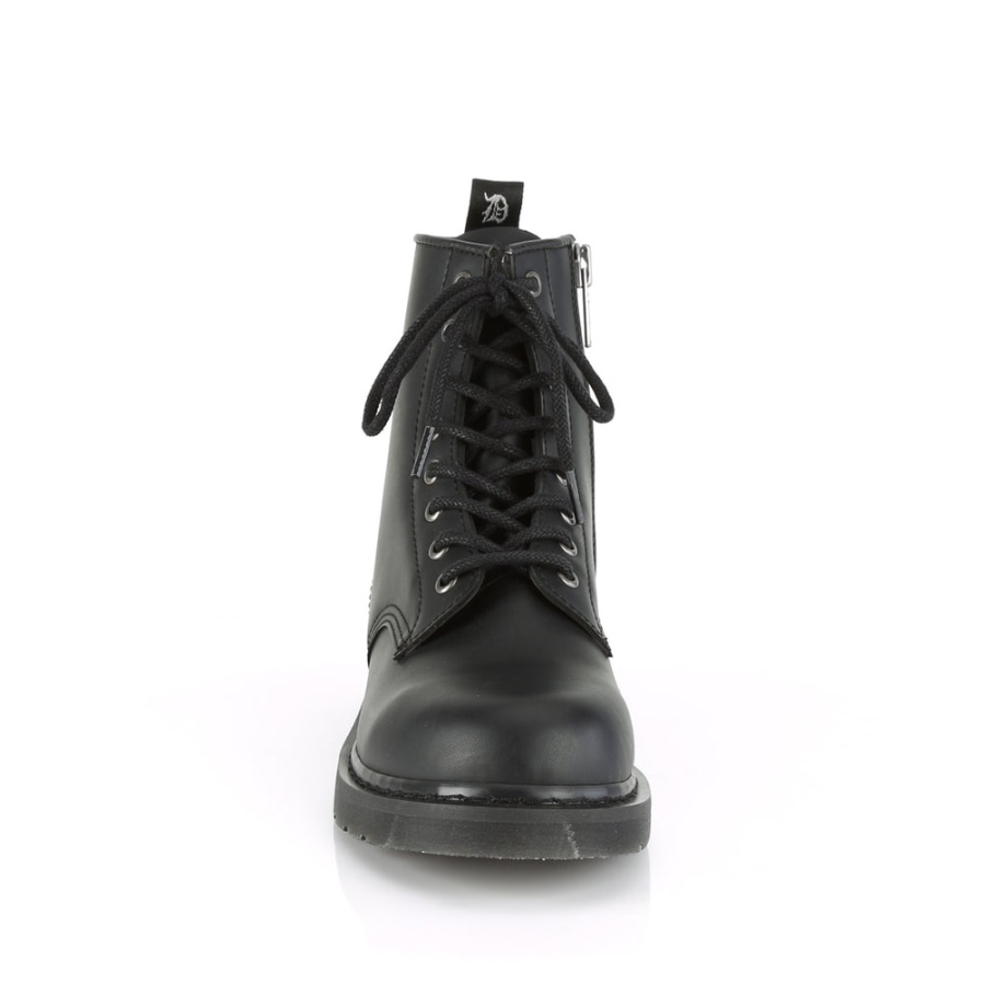 Demonia Ireland Black Vegan Leather Riot-20