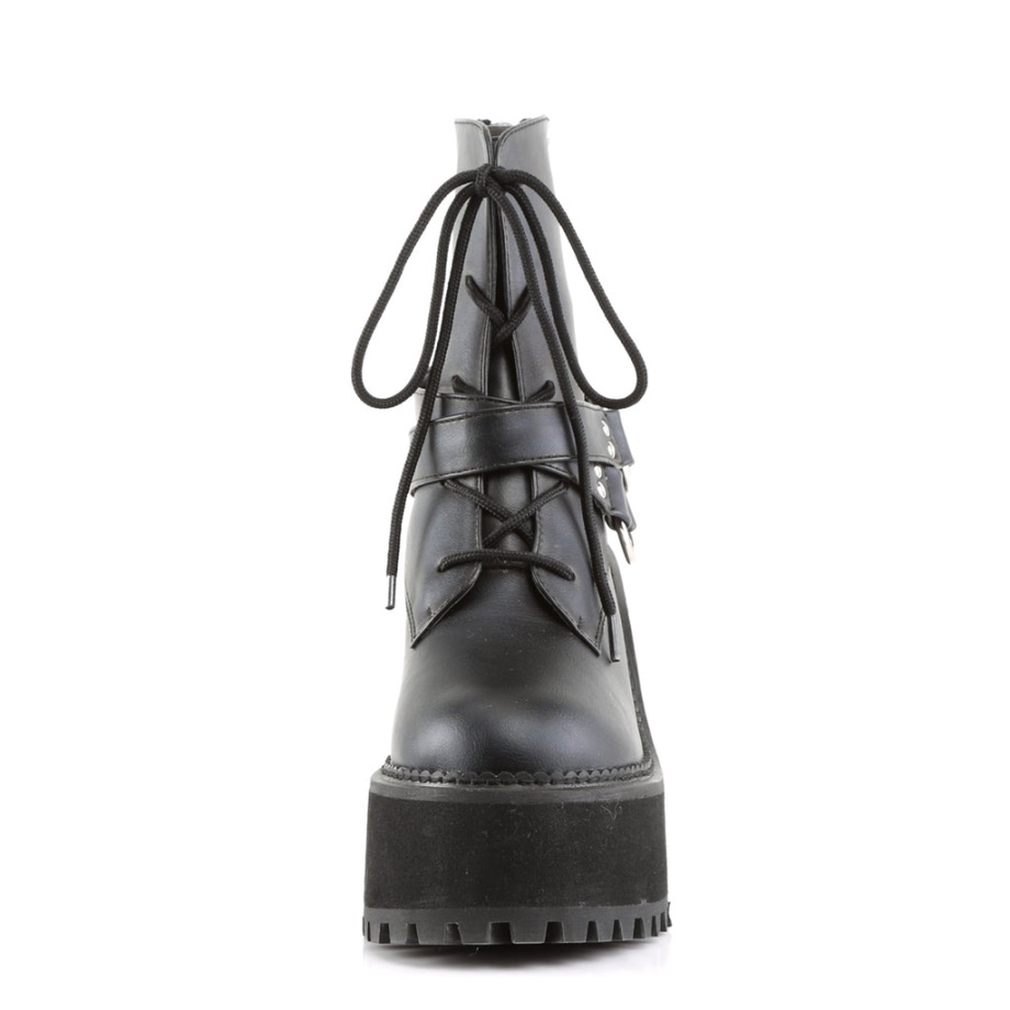 Demonia Ireland Black Vegan Leather Stomp-13