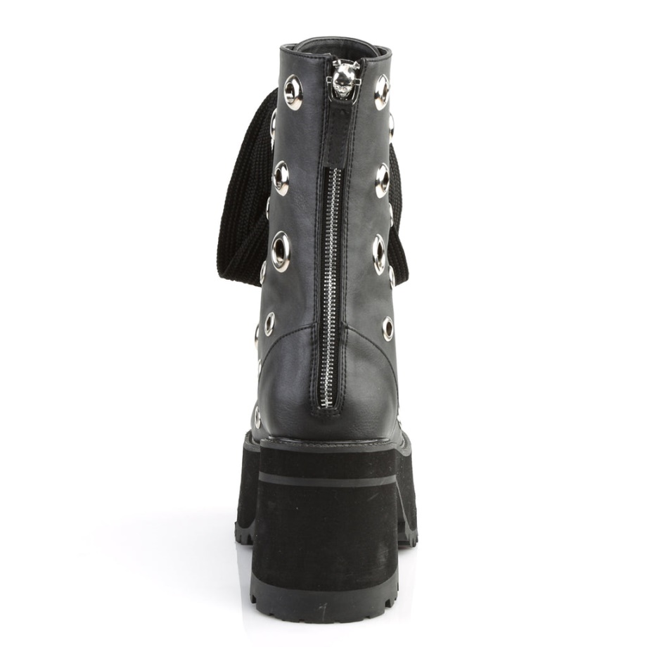Demonia Ireland White Vegan Leather Shaker-72