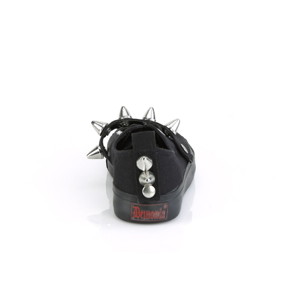 Deviant-04 Demonia Ireland Black Canvas