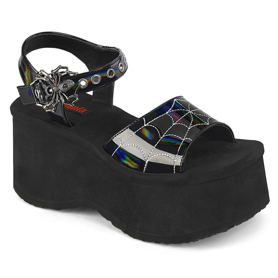 Funn-10 Black Holo Patent Demonia Ireland