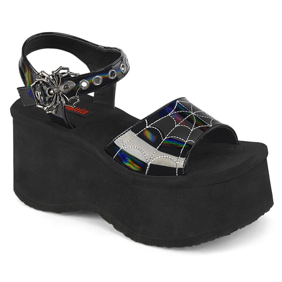Funn-10 Black Holo Patent Demonia Ireland