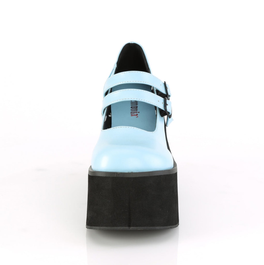 Kera-08 Demonia Ireland Baby Blue Vegan Leather