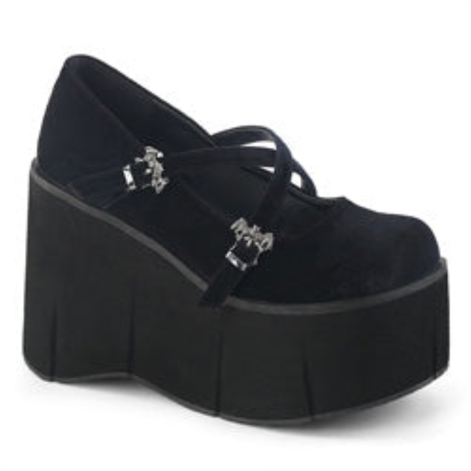 Kera-10 Black Velvet Demonia Ireland