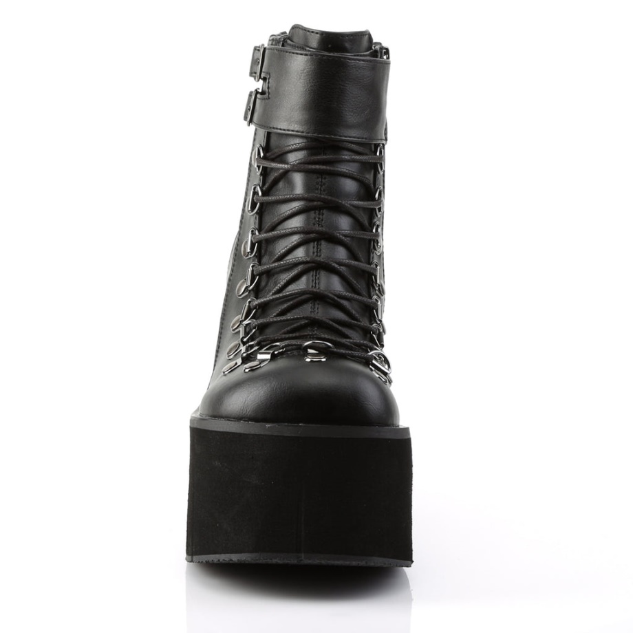 Kera-21 Black Vegan Leather Demonia Ireland