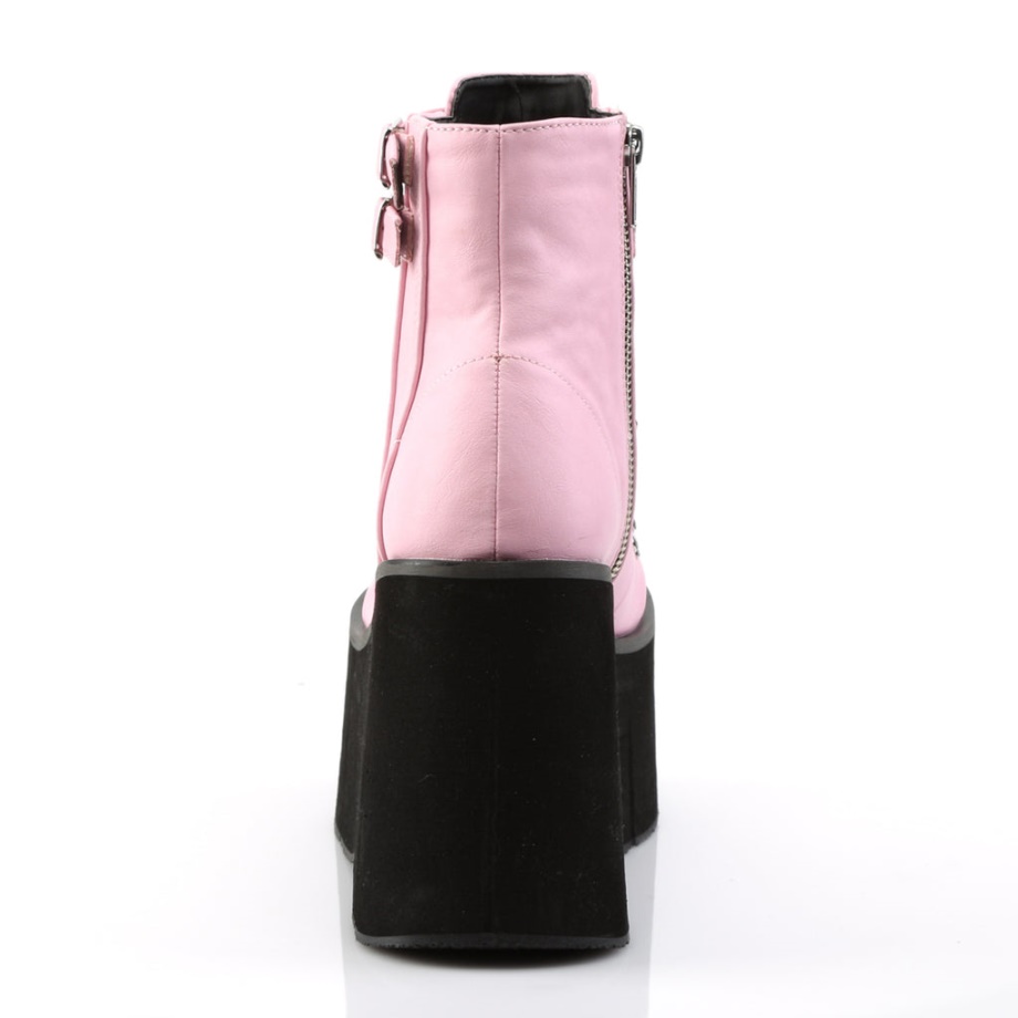 Kera-21 Demonia Ireland Baby Pink Vegan Leather