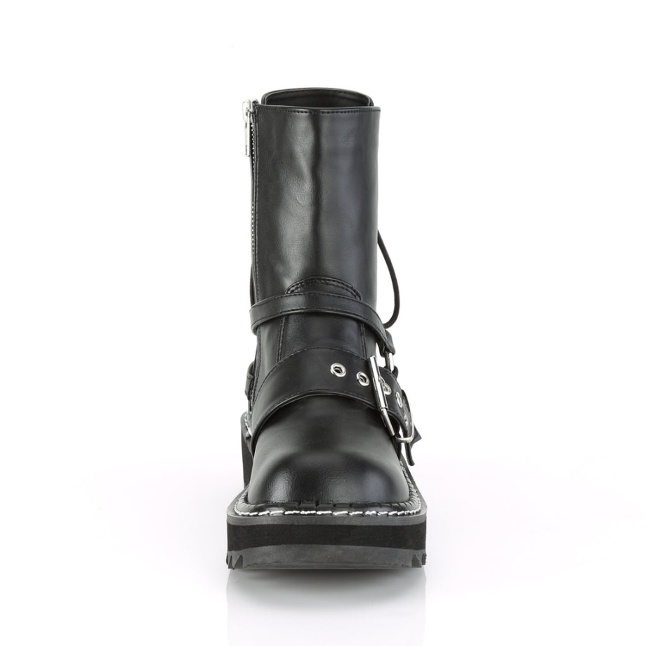 Lilith-210 Black Vegan Leather Demonia Ireland