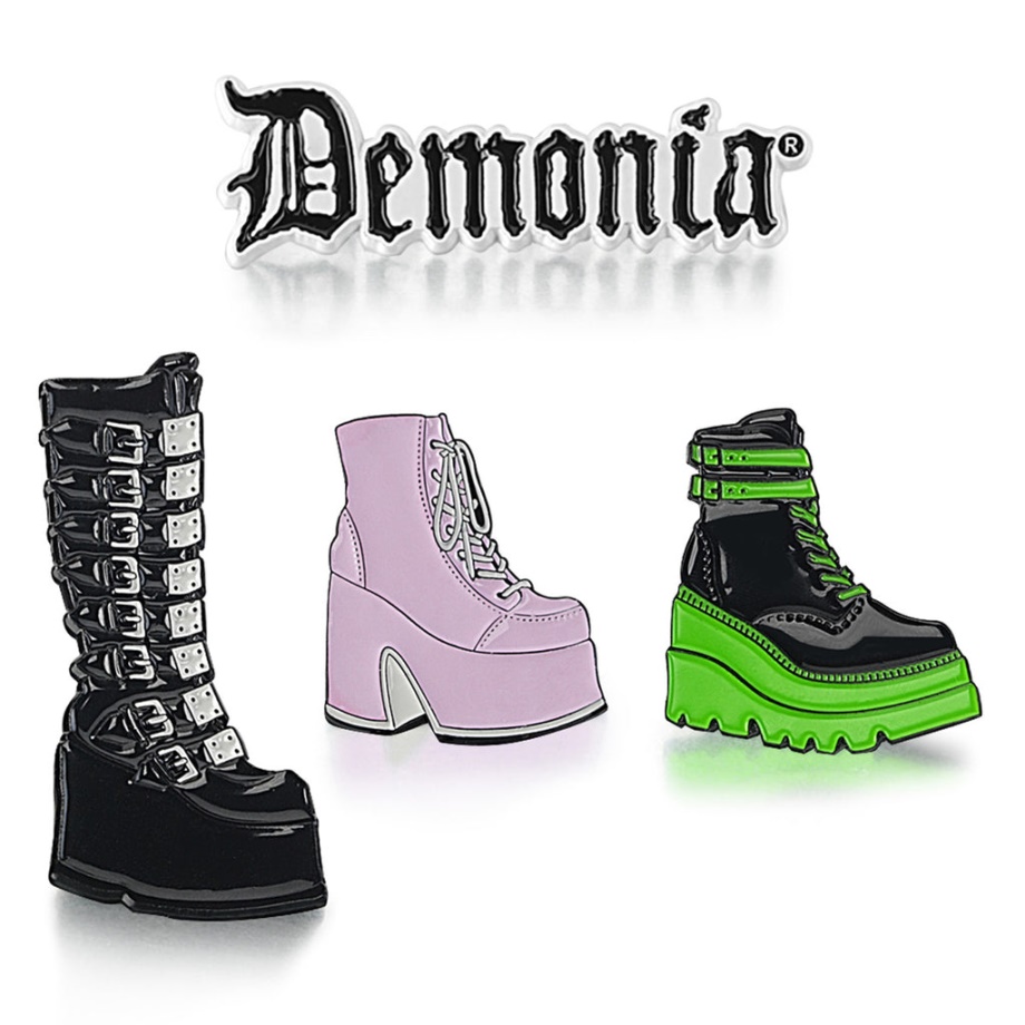 Multi-Pack Enamel Pin Demonia Ireland Multi