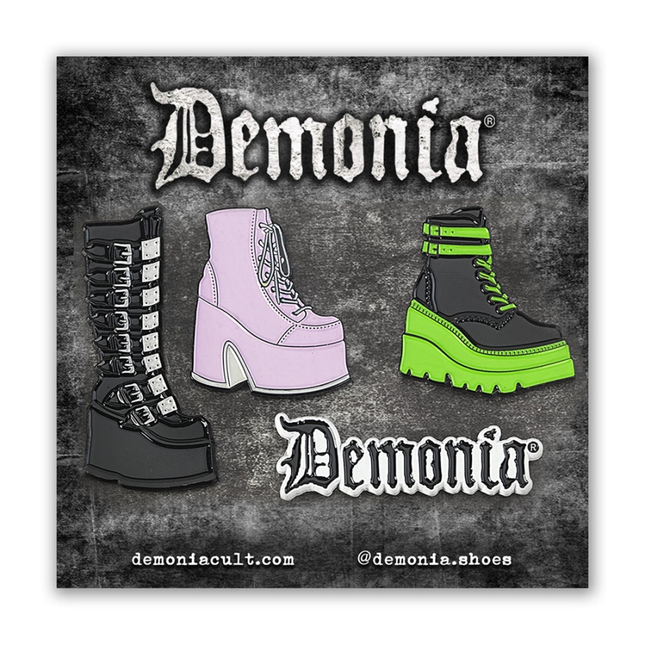 Multi-Pack Enamel Pin Demonia Ireland Multi