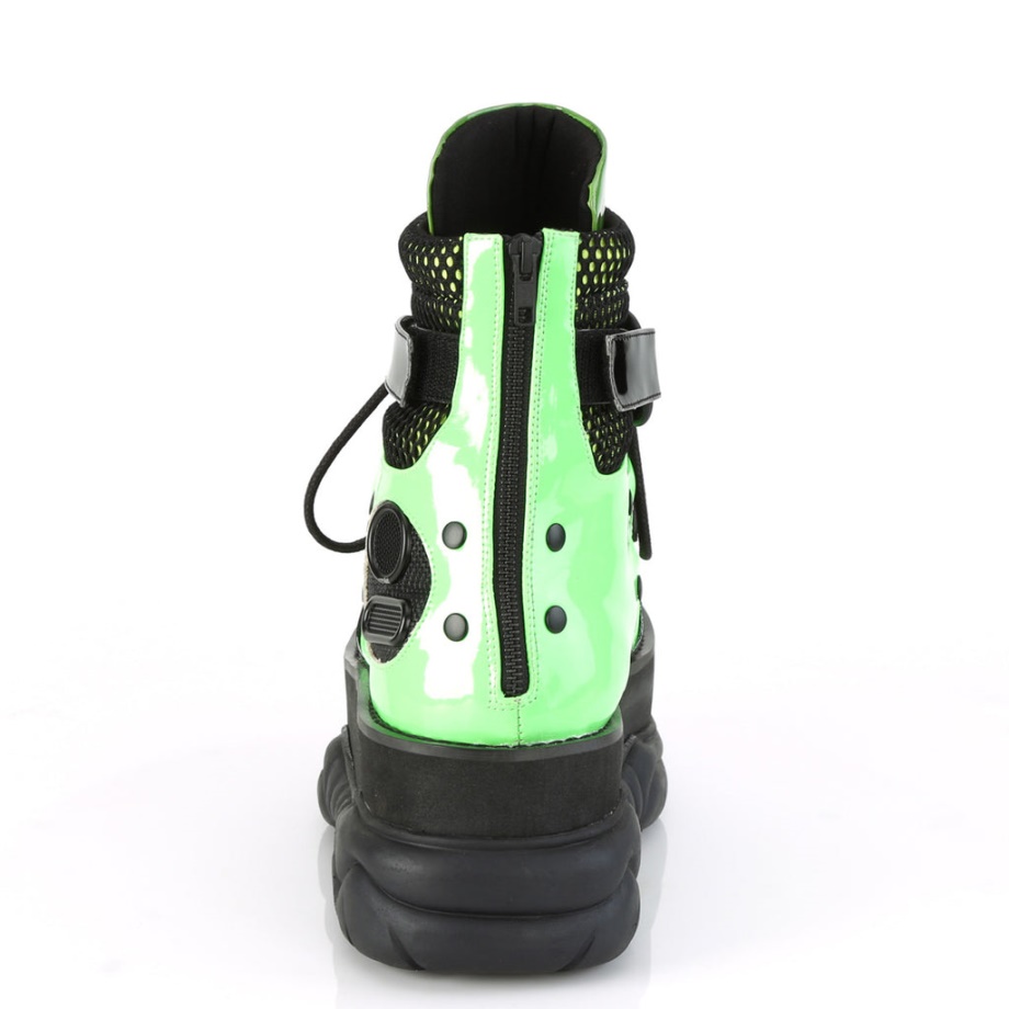 Neptune-126 Black-Green Patent Multi Demonia Ireland