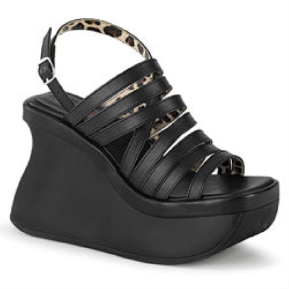 Pace-33 Black Vegan Leather Demonia Ireland