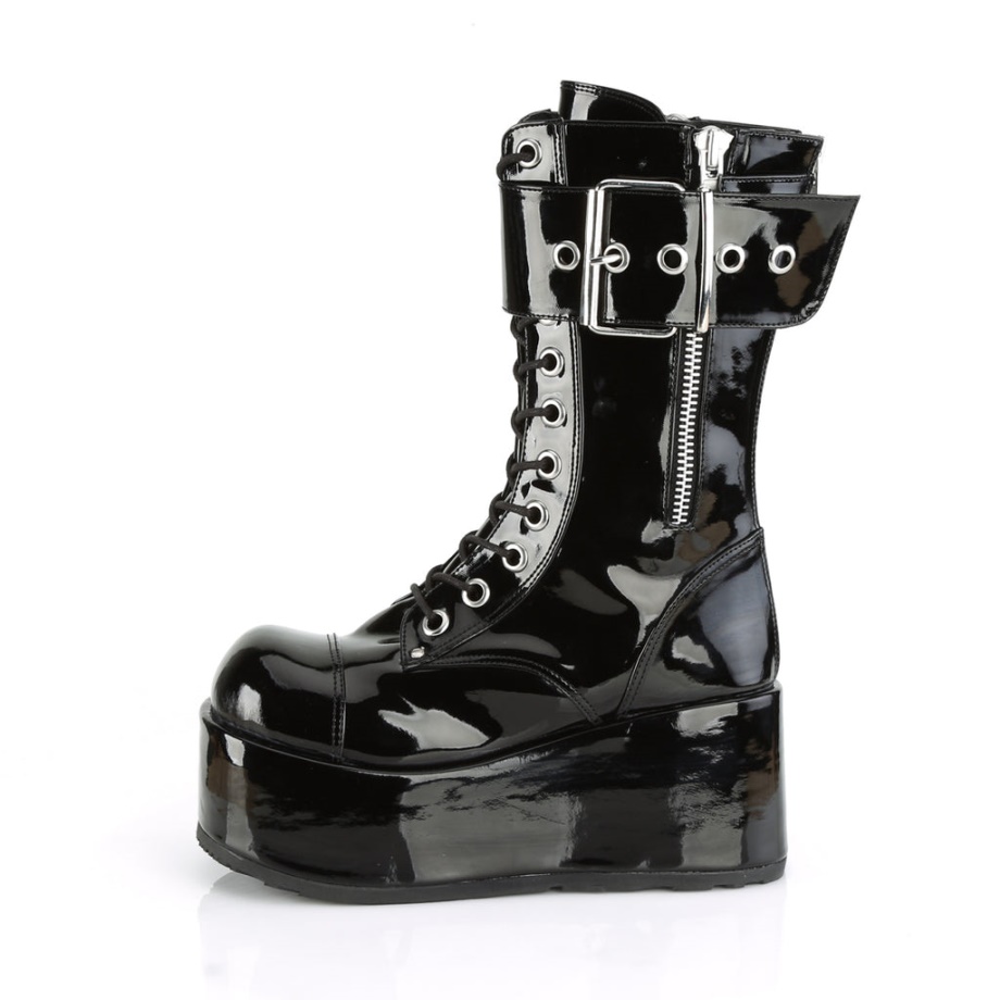 Petrol-150 Demonia Ireland Black Patent