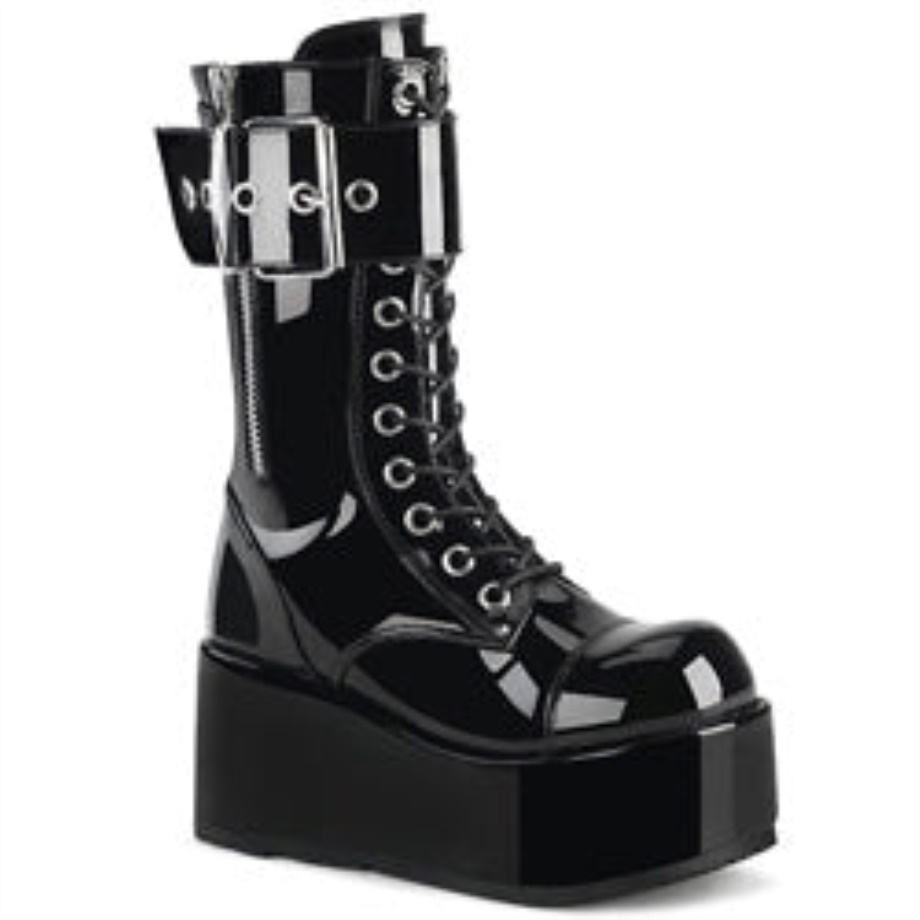 Petrol-150 Demonia Ireland Black Patent
