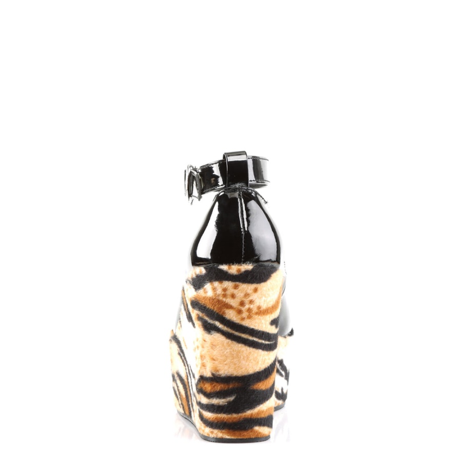 Poison-03 Black Patent Demonia Ireland