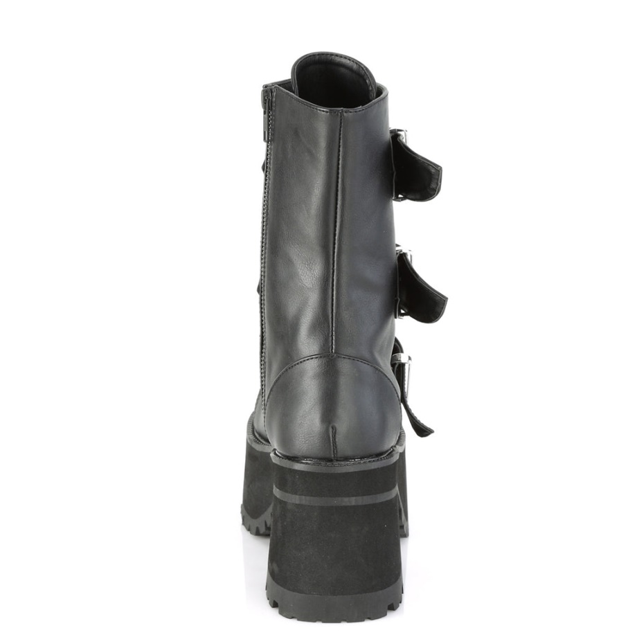 Ranger-308 Black Vegan Leather Demonia Ireland