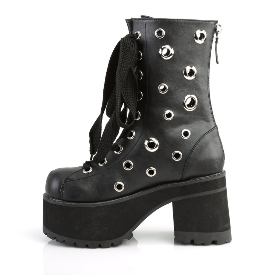 Ranger-310 Demonia Ireland Black Vegan Leather