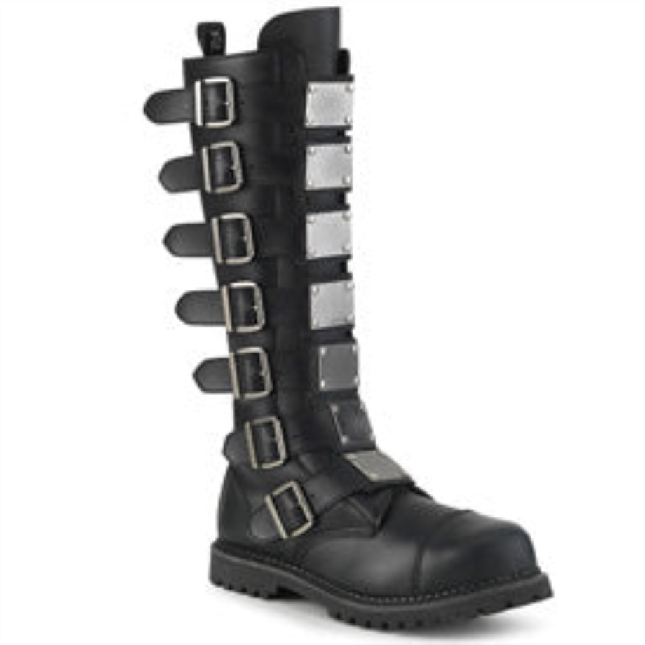 Riot-21Mp Black Vegan Leather Demonia Ireland