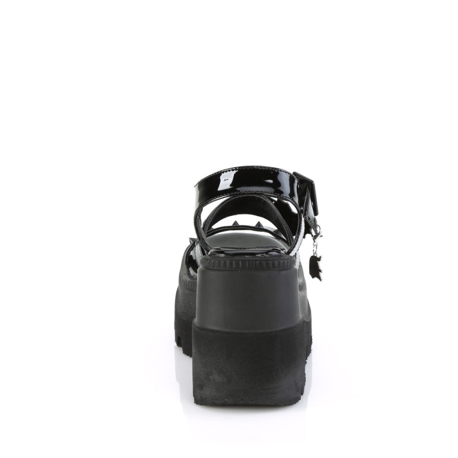 Shaker-13 Demonia Ireland Black Patent