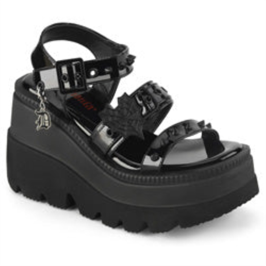 Shaker-13 Demonia Ireland Black Patent