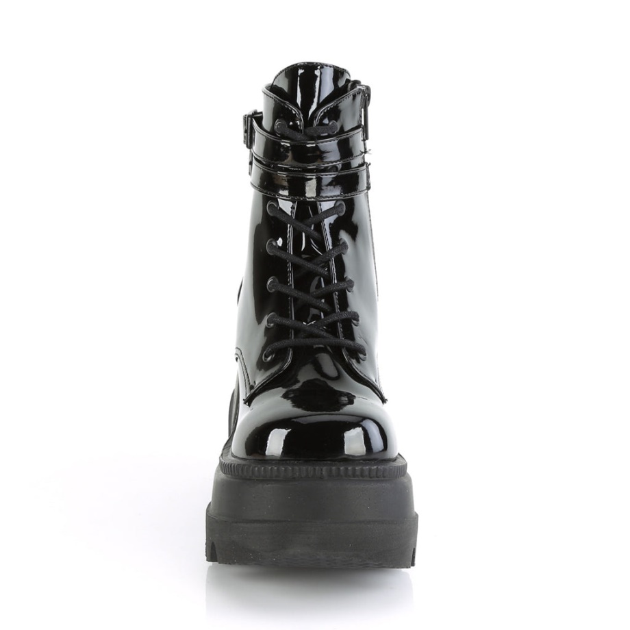 Shaker-52 Demonia Ireland Black Patent