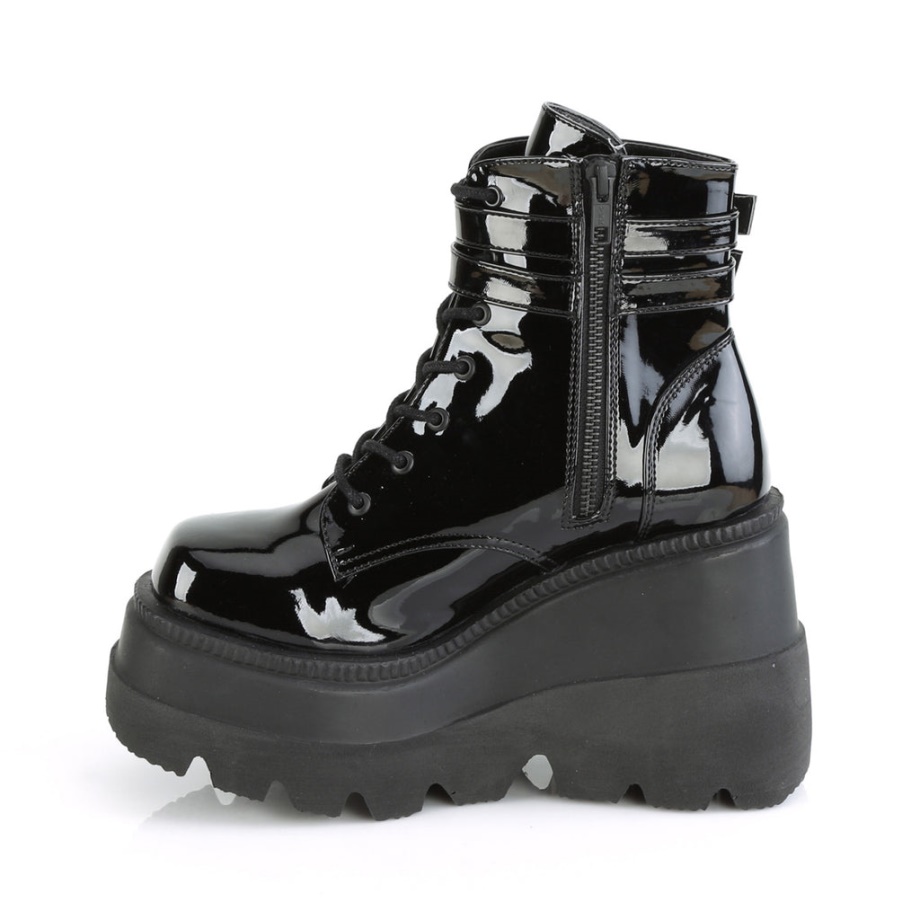 Shaker-52 Demonia Ireland Black Patent