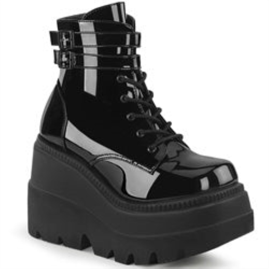 Shaker-52 Demonia Ireland Black Patent