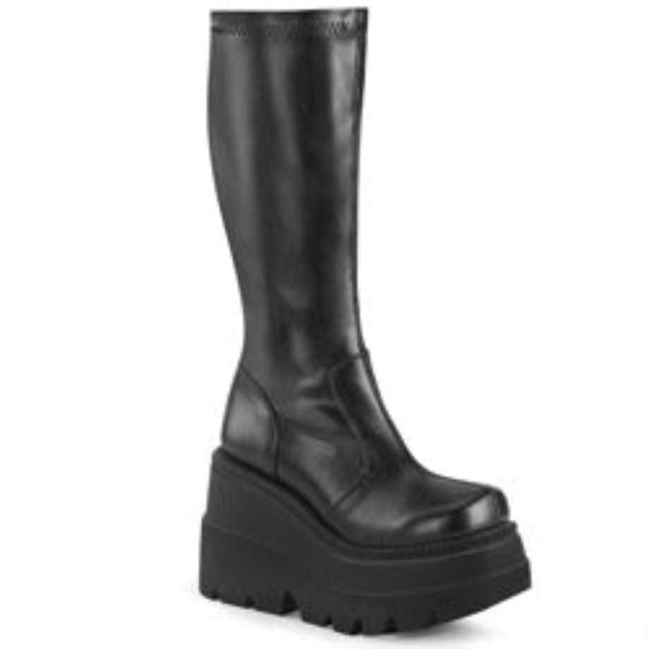 Shaker-65 Demonia Ireland Black Str Vegan Leather