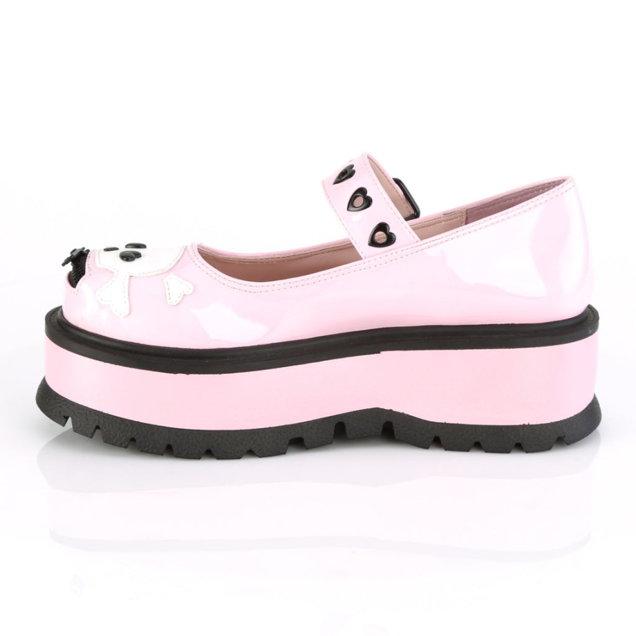 Slacker-27 Baby Pink Hologram Demonia Ireland