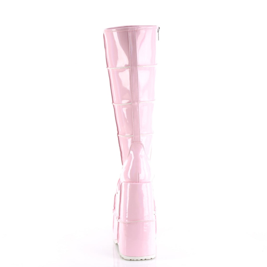 Stack-301 Baby Pink Hologram Demonia Ireland