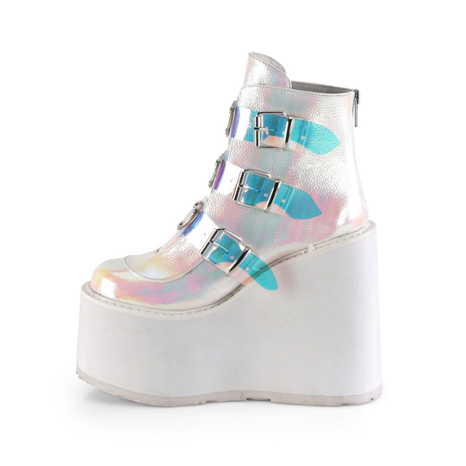 Swing-105 Demonia Ireland Pearl Iridescent Vegan Leather