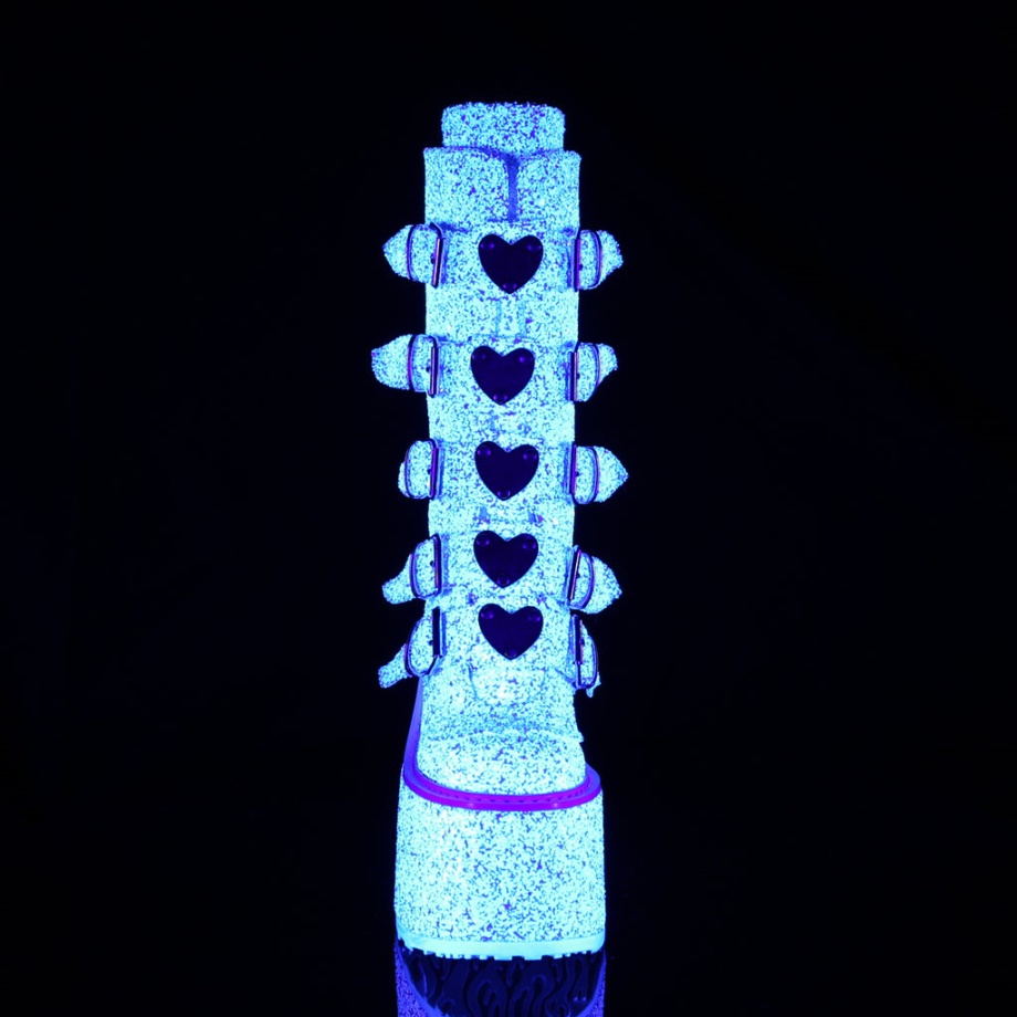 Swing-230G White Multi Glitter Demonia Ireland