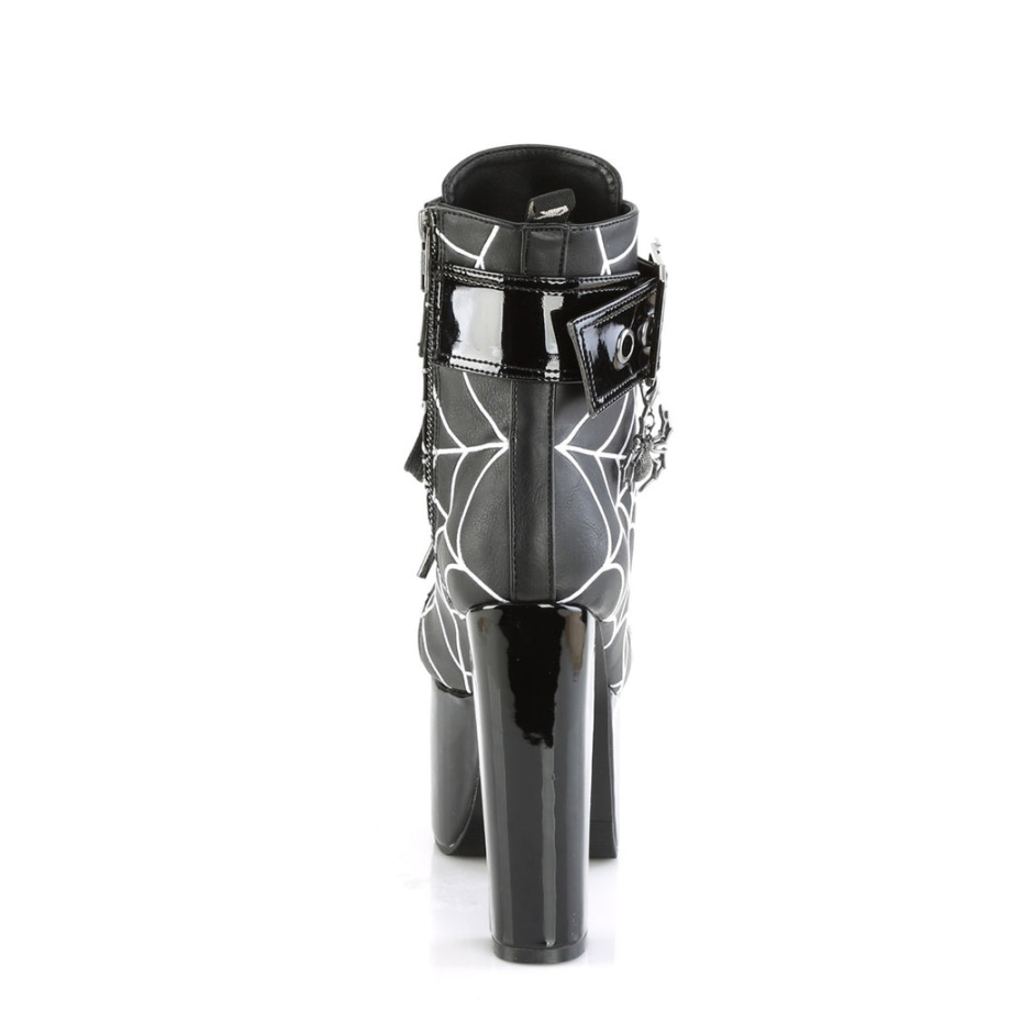 Torment-51 Demonia Ireland Black Vegan Leather