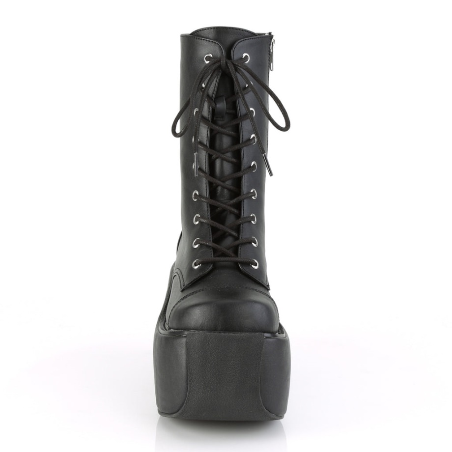 Violet-120 Black Vegan Leather Demonia Ireland