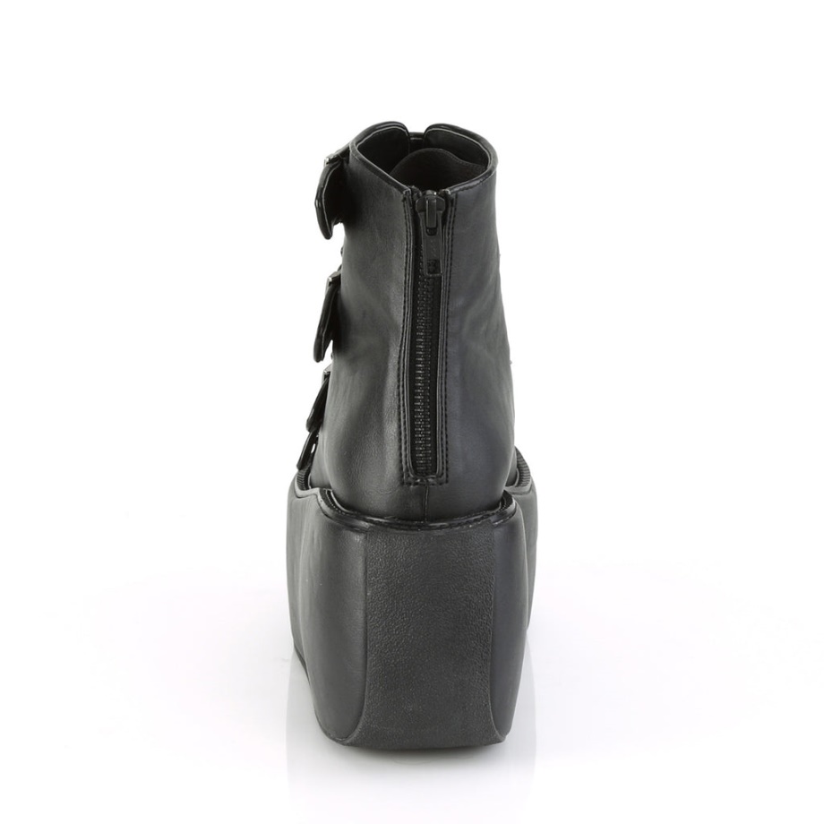 Violet-150 Demonia Ireland Black Vegan Leather-Hologram