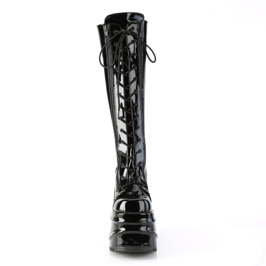 Wave-200 Demonia Ireland Black Patent